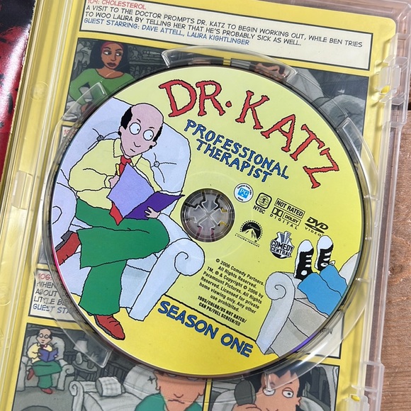 Comedy Central Dr Katz DVD Season 1 - Used - Picture 2 of 3